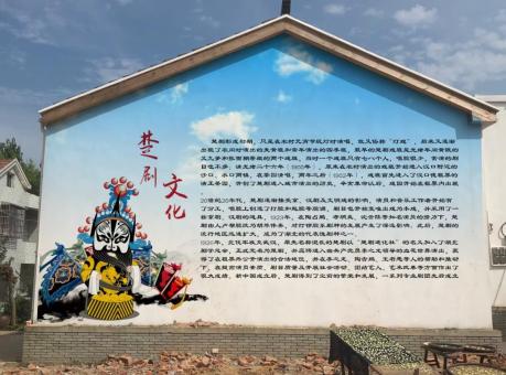 麻城如何进行墙体彩绘制作