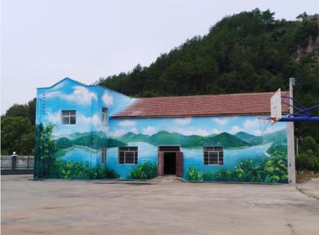 麻城彩绘墙绘一般制作的位置