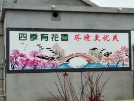 麻城墙绘的特点和形势