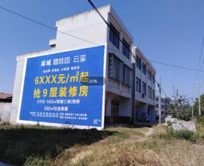 如何策划麻城墙体广告的投放？