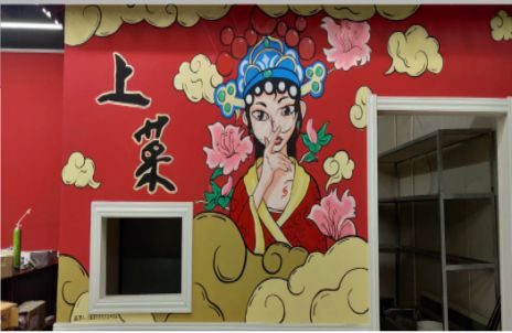 麻城墙体彩绘的发展和应用