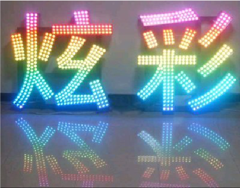 麻城LED发光字开始流行的原因。