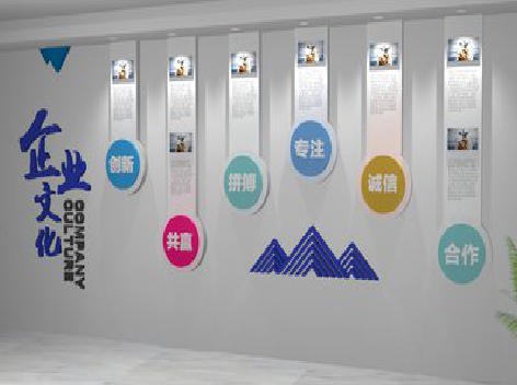 麻城企业文化墙需要传递什么办公文化？